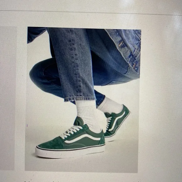 Vans Outfit Men Asos Old Skool Vans Old Skool Sneakers In Green